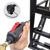 30ft Retractable High Pressure Hose Reel - Black - Image 4
